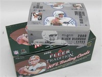 2 Boxes Of Opened Collector's Football Card Packs