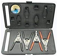 4-Piece Quick Release Pliers Set with Case