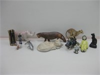 Animal & People Figures - Ceramic, Wood, Resin etc