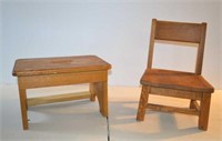 Stool and Chair