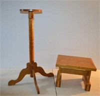 Plant Stand and Stool