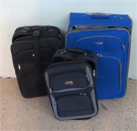 3-Piece Rolling Luggage Lot