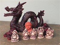 Lot of Assorted Asian Figurines