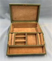 Jewellery box, boîte à bijoux, 6 x 9.5"