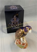 Royal Crown Derby Bronze Winged Parrot