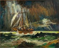 Yvon Provost oil on canvas-huile sur toile 20x24