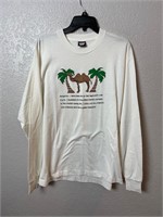 Vintage Hanegevites Definition Camel Novelty Shirt