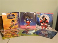 6 Disney Laser Discs (All NIP Except ET)