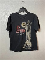 Led Zeppelin Zoso Graphic Band Shirt