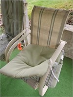 MODERN SPRING STYLE CHAIR W/ CUSHION