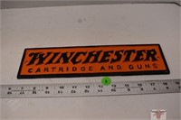 Cast Iron "Winchester" Sign 12" x 3"