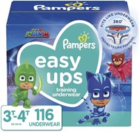 Pampers Easy Ups Training Pants, Size 5, 116 CT.