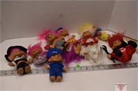7 - 1990's Original Troll Dolls