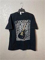 Foreigner Dirty White Boy Band Shirt