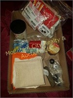Variety of gun cleaning accessories
