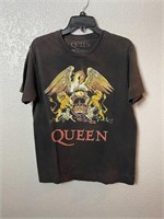 Queen Distressed Band Shirt