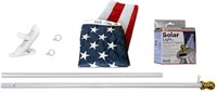 American Flag and Flagpole Set, Model 42914