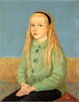 Miller Gore Brittain, oil "Portrait of Jennifer"