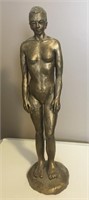 Libby Shackleton, pottery sculpture 17.25" tall
