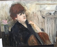 Richard Purdy, oil "Sonja", 16" x 20"