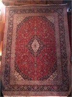 Oriental Carpet, 9'8" x 13'3".
