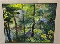 Jim Stackhouse watercolour “Forest”, 11.25” x 14".
