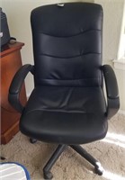 Black Rolling Office Chair