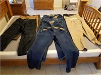 Large Lot Of Name Brand 44x34 & 46x34 Pants