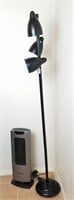 66" Floor Lamp & 24" Lasko Heater With Remote