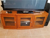 3pc Solid Wood TV Stand