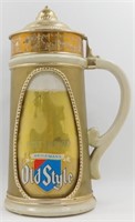 * Very Rare Heileman's Old Style Mug Light -