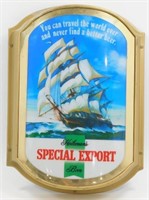 * Vintage Heileman's Special Export Beer Light /