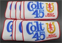 9 NOS Colt 45 Malt Liquor Patches - Approximately