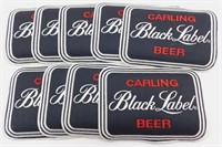 9 NOS Carling Black Label Beer Patches -