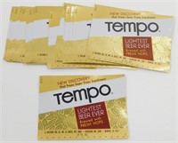 20 NOS 1971 "TEMPO" Beer Labels - G. Heileman's