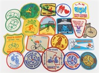 20 Vintage Bicycle Patches