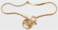 Vintage Jeweled Necklace