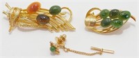 Vintage Jade Jewelry Lot