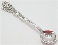 Antique Sterling Silver Salt Spoon