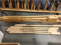 Wooden Railing Posts