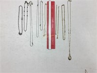 10 chains, necklaces