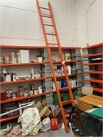 12 foot ladder painted orange