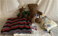Quilts & stuffed animals