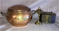 Brass/copper incense burners