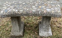 Concrete bench