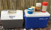 Coolers and thermos’