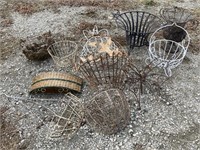 Wire frame baskets