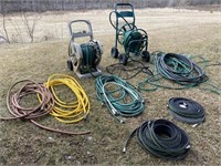 Garden hoses and reels