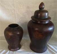 Stoneware urns