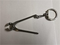 Mini Metal Pliers Key Chain